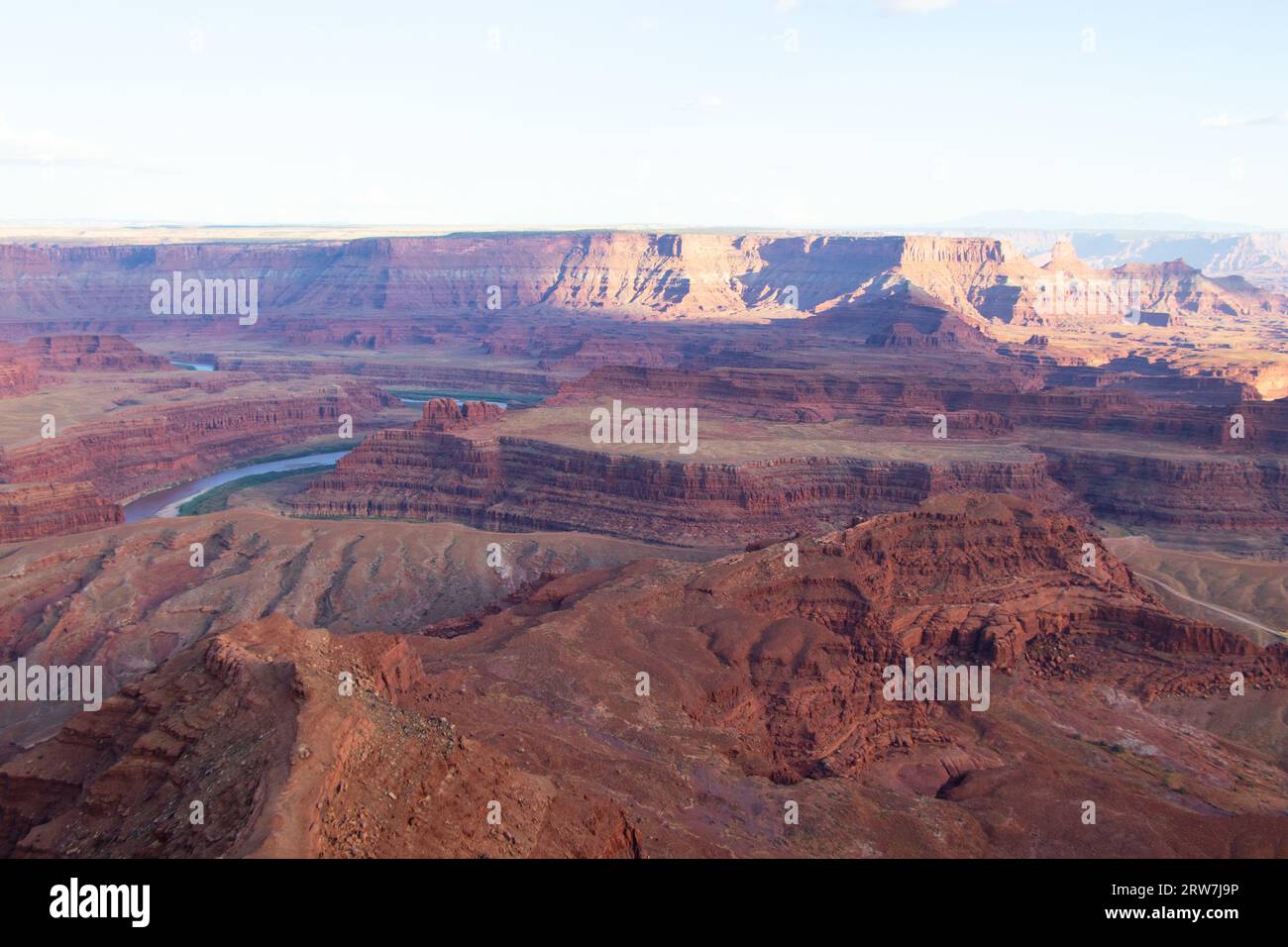 Abenddämmerung im Dead Horse Point State Park Stockfoto