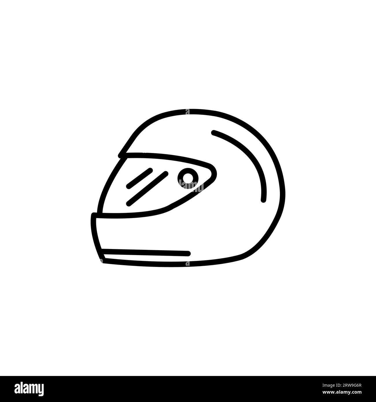 Helm einfaches Vektorsymbol Illustration Design Stock Vektor