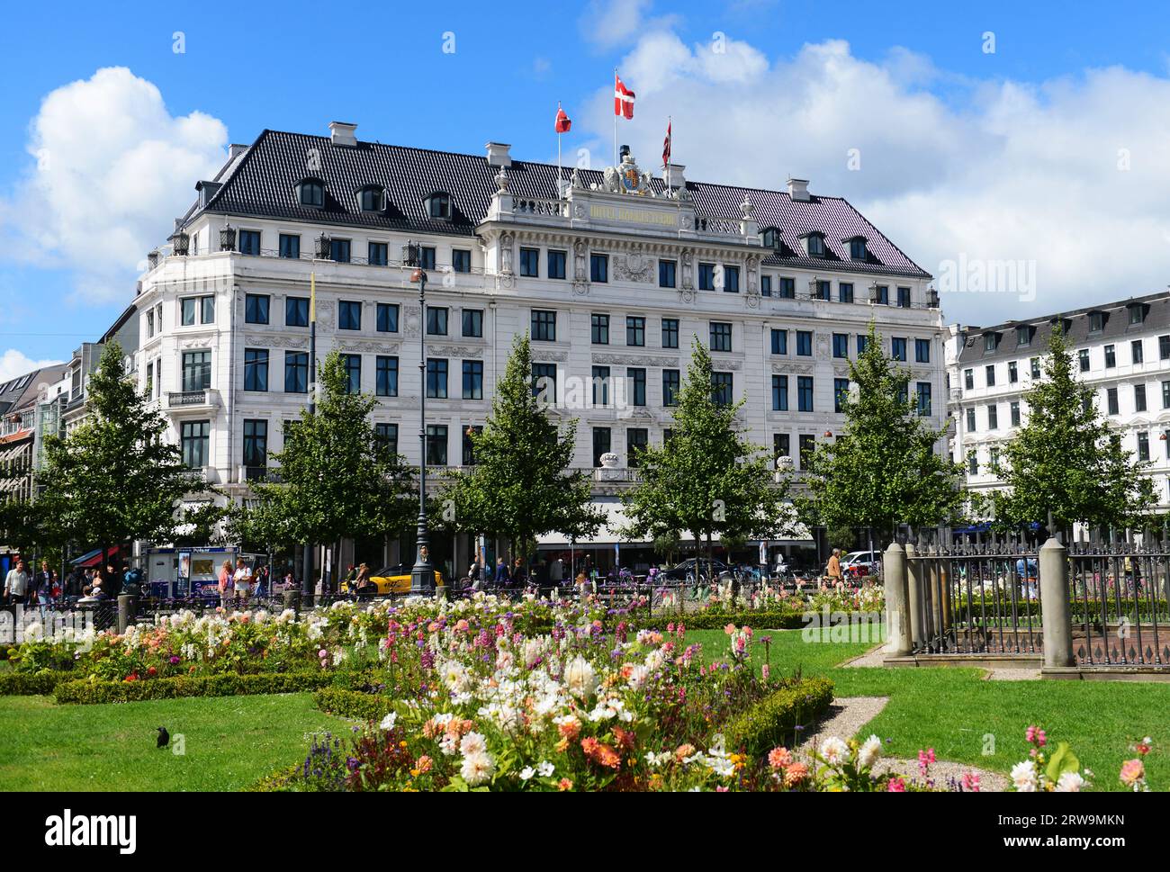 Hotel D'Angleterre am Kings New Square im Zentrum von Kopenhagen, Dänemark. Stockfoto