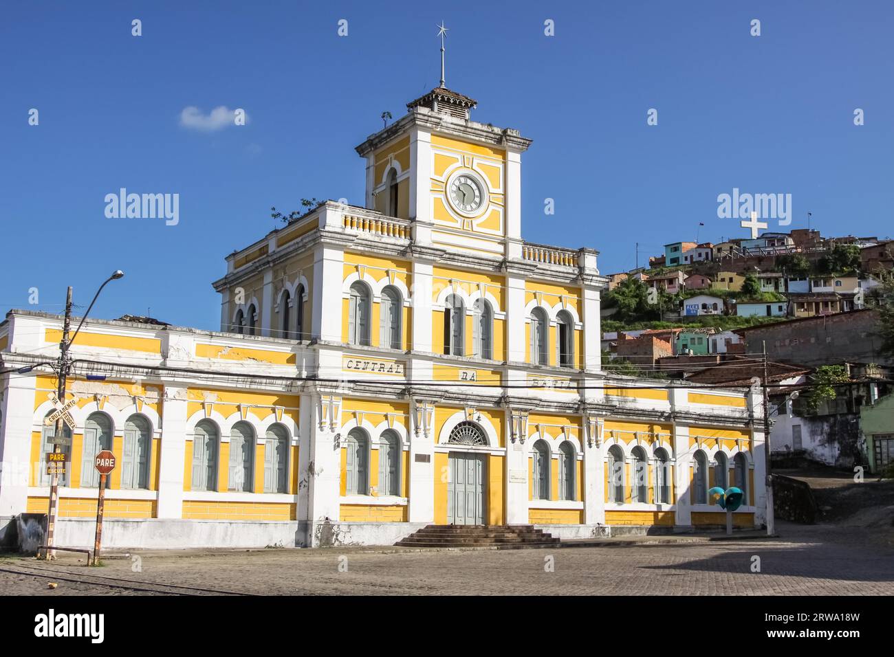 Historisches Gebäude, Sao Felix, Bahia, Brasilien Stockfoto