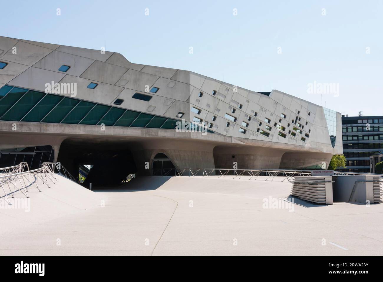 Phaeno, Experimentelle Landschaft, Wolfsburg, Deutschland, Phaeno Science Center, Wolfsburg, Deutschland Stockfoto