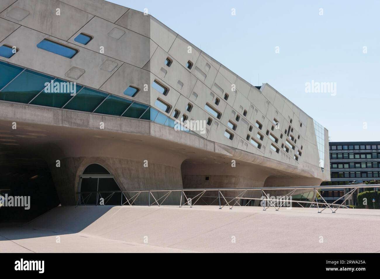 Phaeno, Experimentelle Landschaft, Wolfsburg, Deutschland, Phaeno Science Center, Wolfsburg, Deutschland Stockfoto