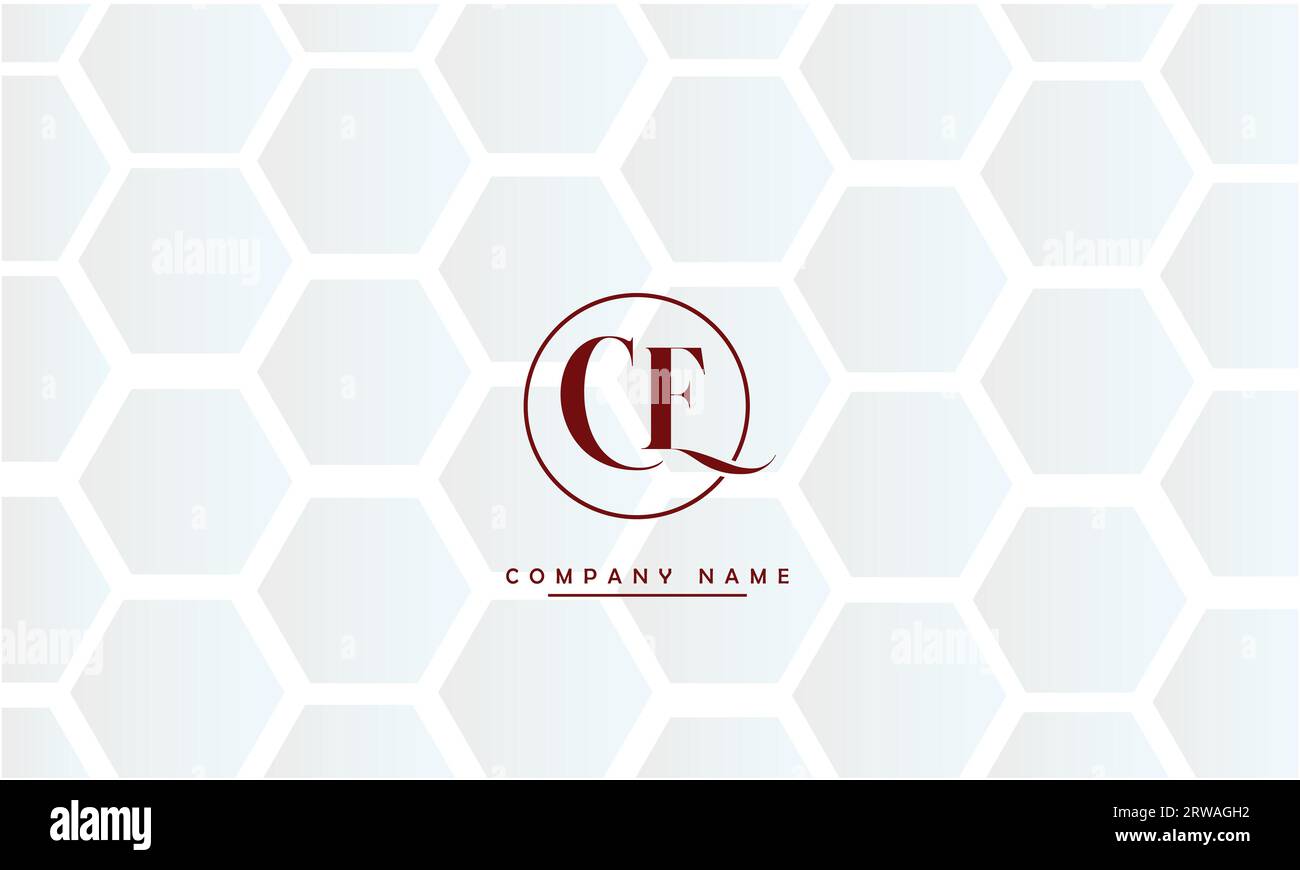 CE, EC Abstract Letters Logo Monogramm Stock Vektor