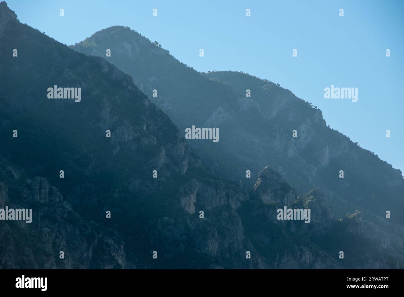 Kruje, die Bastion von Skanderberg Heldin, Albanien Stockfoto