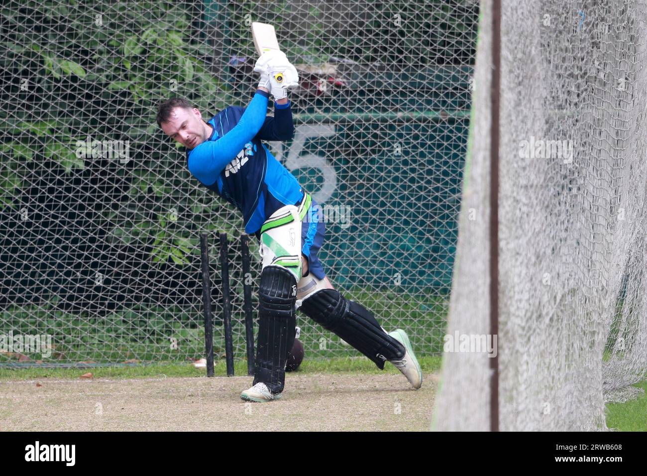 Das New Zealand Team nimmt am 18. September 2023 am ShereBangla