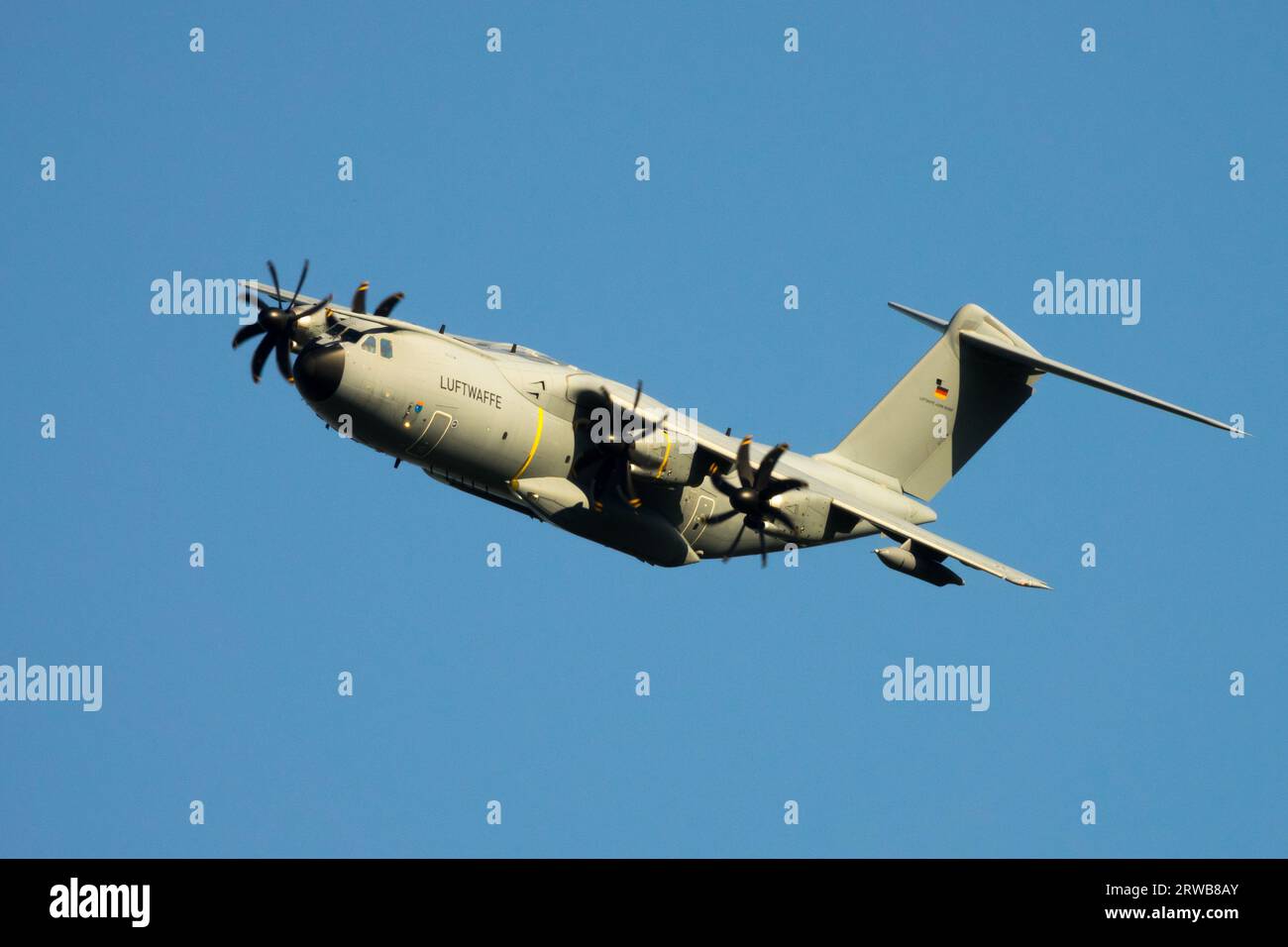 Transport, Flugzeug, deutsche Luftwaffe, Airbus A400M Atlas, Luftwaffe, Flugzeug, Military Airbus A400M Atlas Stockfoto