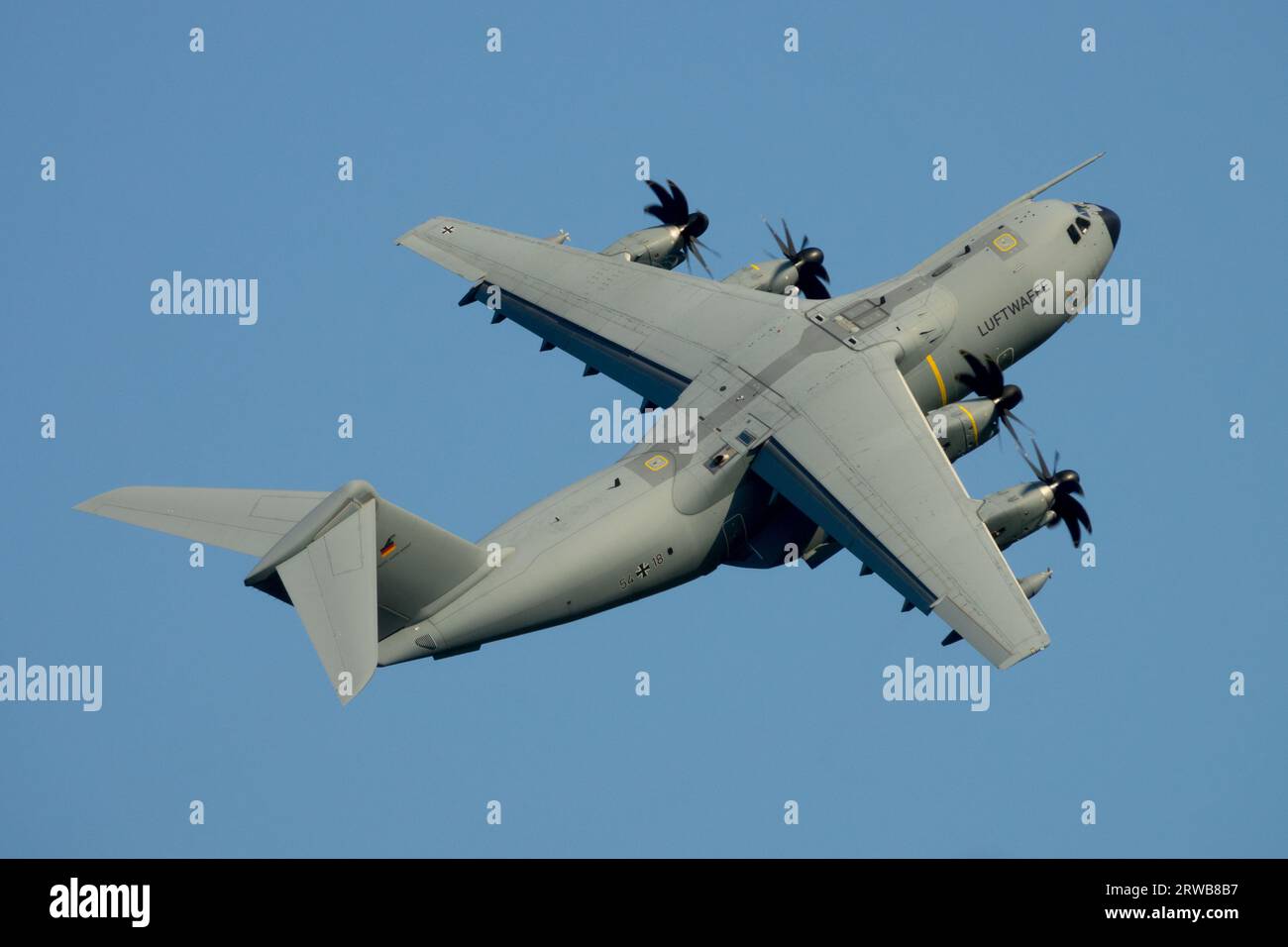 Airbus A400M Atlas, Luftwaffe, Flugzeug Stockfoto