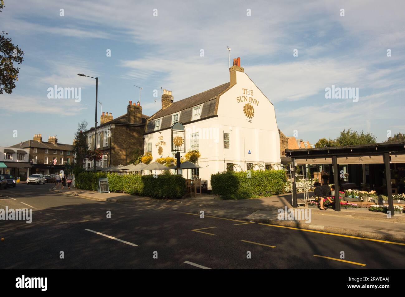 The Sun Inn Public House, Barnes, London, SW13, England, VEREINIGTES KÖNIGREICH Stockfoto