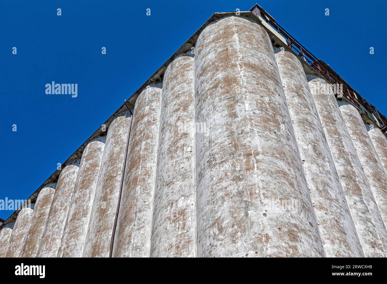 Silo City, Buffalo, New York, Vereinigte Staaten von Amerika Stockfoto