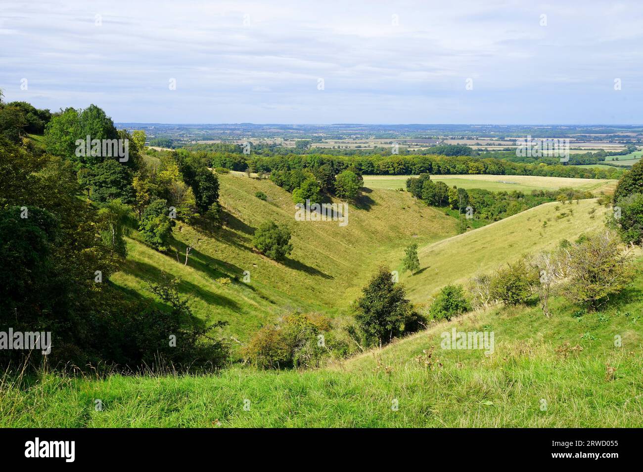 Pegsdon Hills Nature Reserve Stockfoto