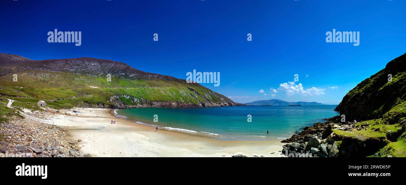 Keem Bay, Achill Island, County Mayo, Irland Stockfoto