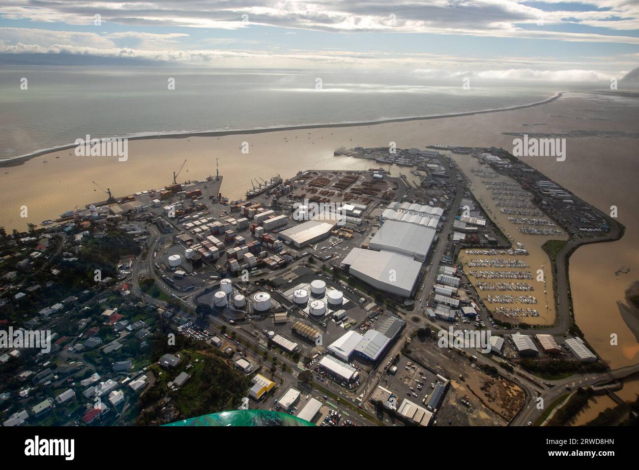 Floods, Nelson, Neuseeland Stockfoto