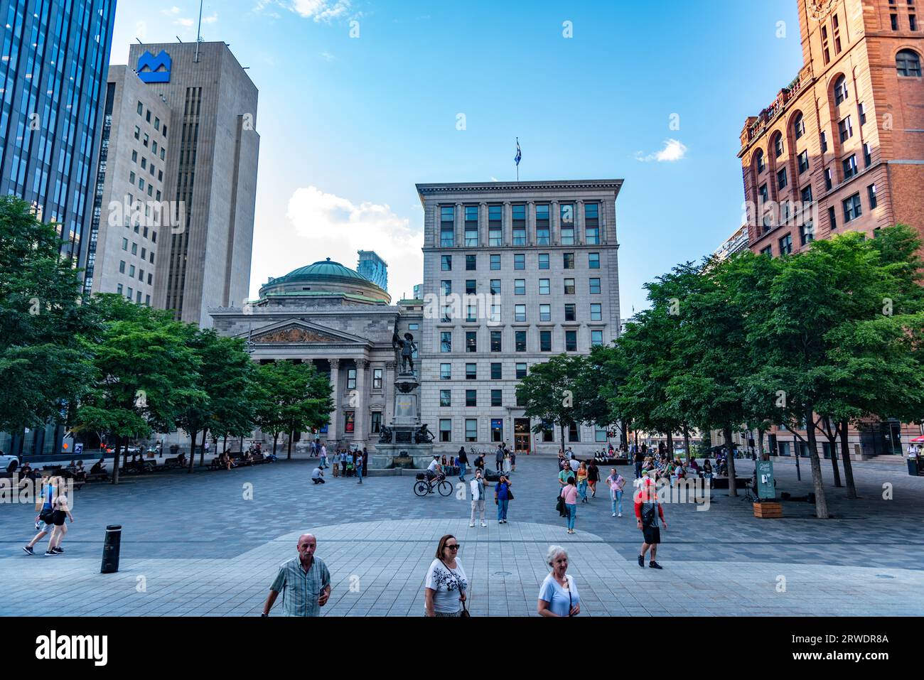 Canadá, Montreal 18-09-2023- es la ciudad más grande de la provincia de Quebec en Canadá Stockfoto