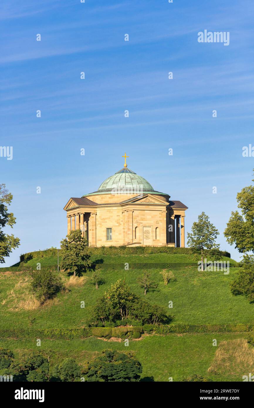 Grabkapelle bei Stuttgart-Rotenberg, Baden-Württemberg, Deutschland Stockfoto