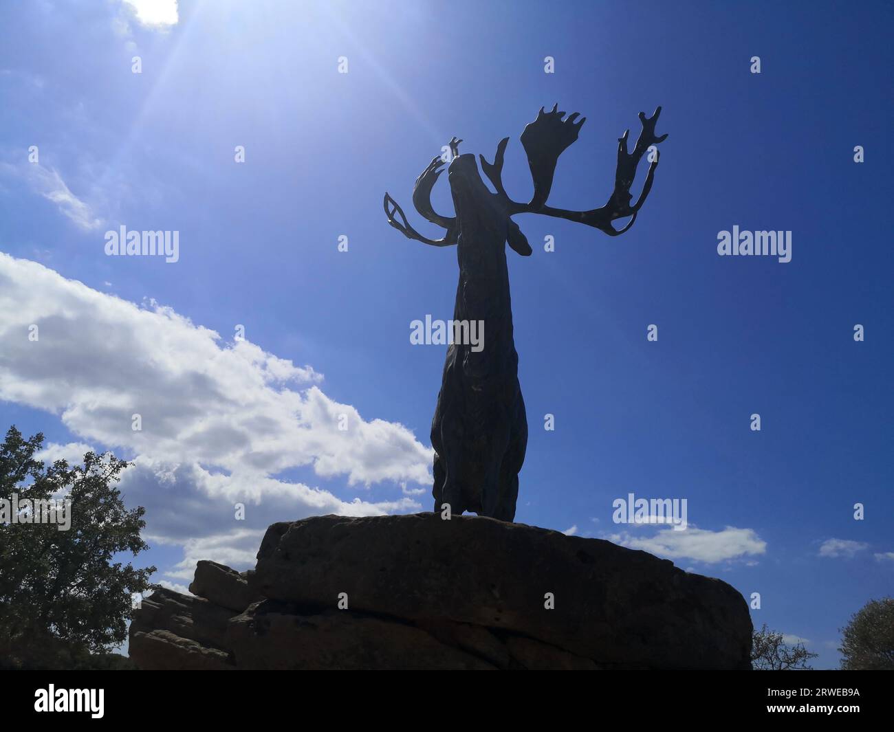 Trail of the Caribou, Newfoundland Memorial Gallipoli, Dardanelles Stockfoto