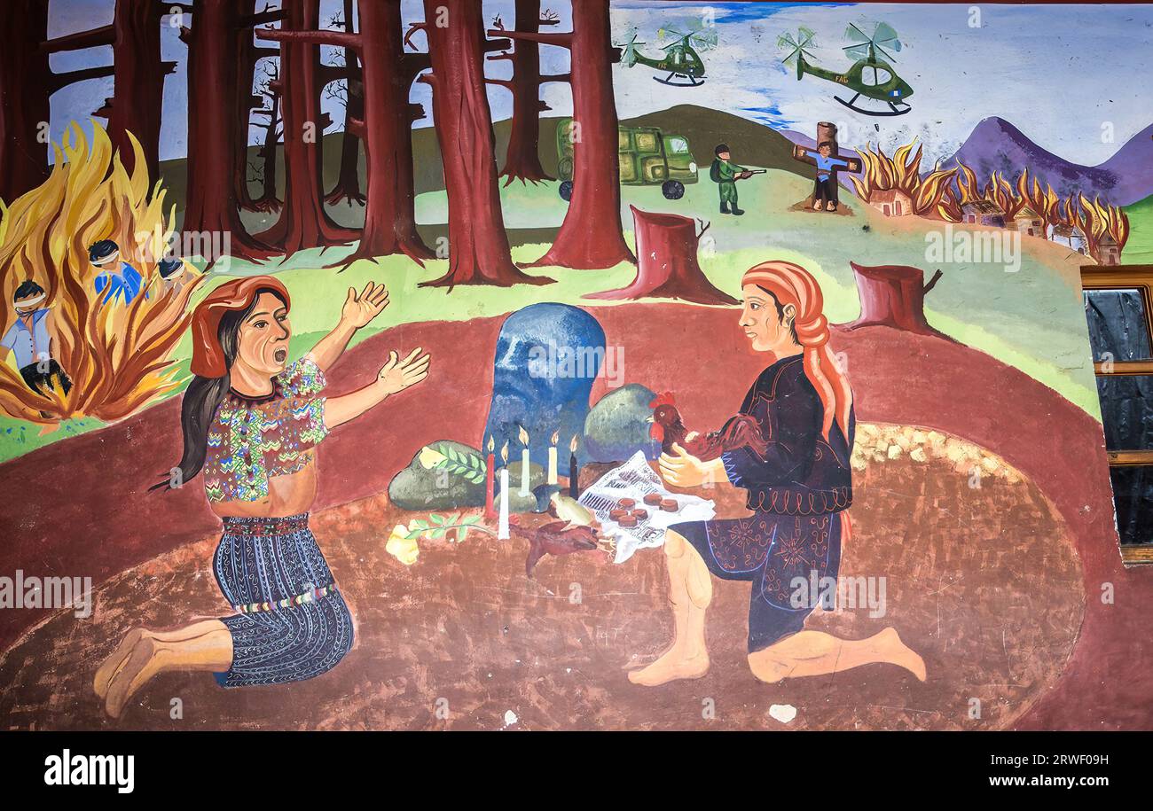 Bittere Erinnerungen Stockfoto