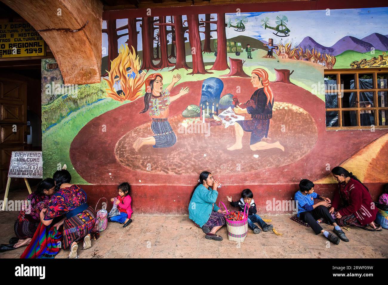 Bittere Erinnerungen Stockfoto