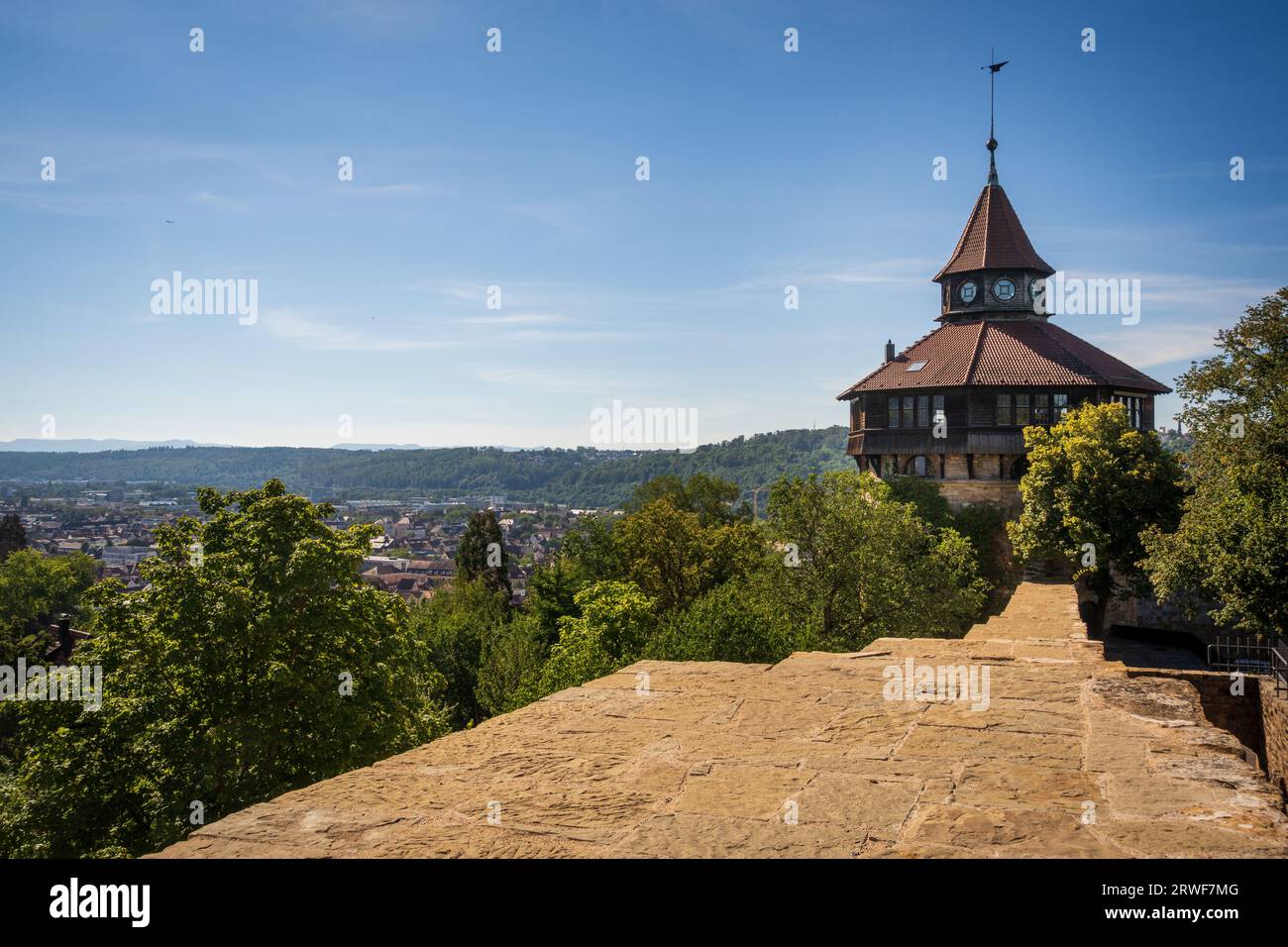 Die Esslinger Burg in Stuttgart Stockfoto