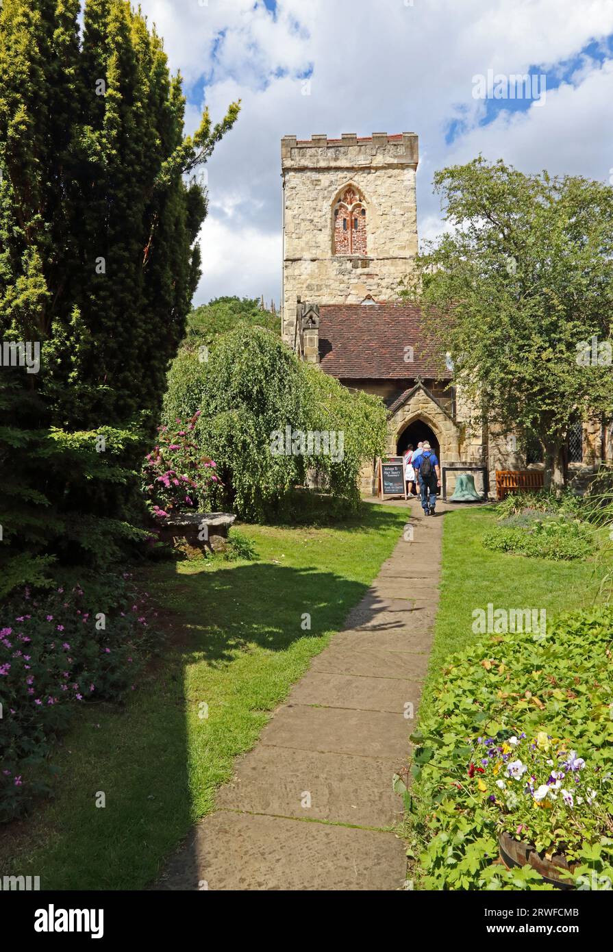 Holy Trinity Church, Goodramgate, York Stockfoto