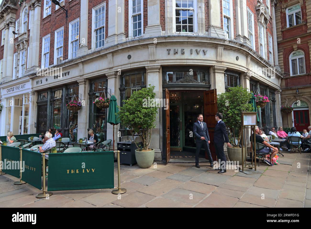 Das Ivy Restaurant, York Stockfoto
