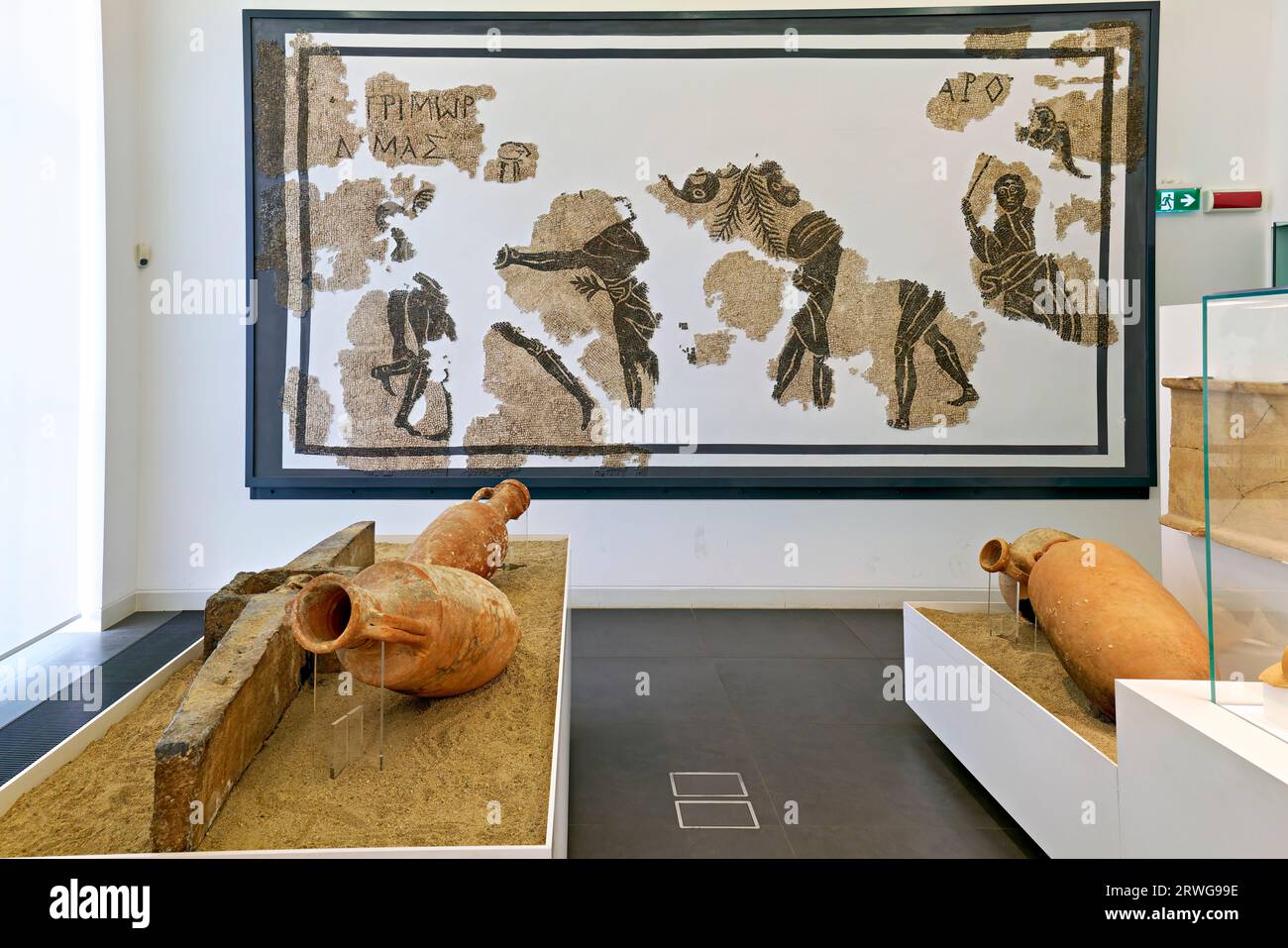 Reggio Calabria. Kalabrien Italien. Das Nationalmuseum von Magna Grecia Stockfoto