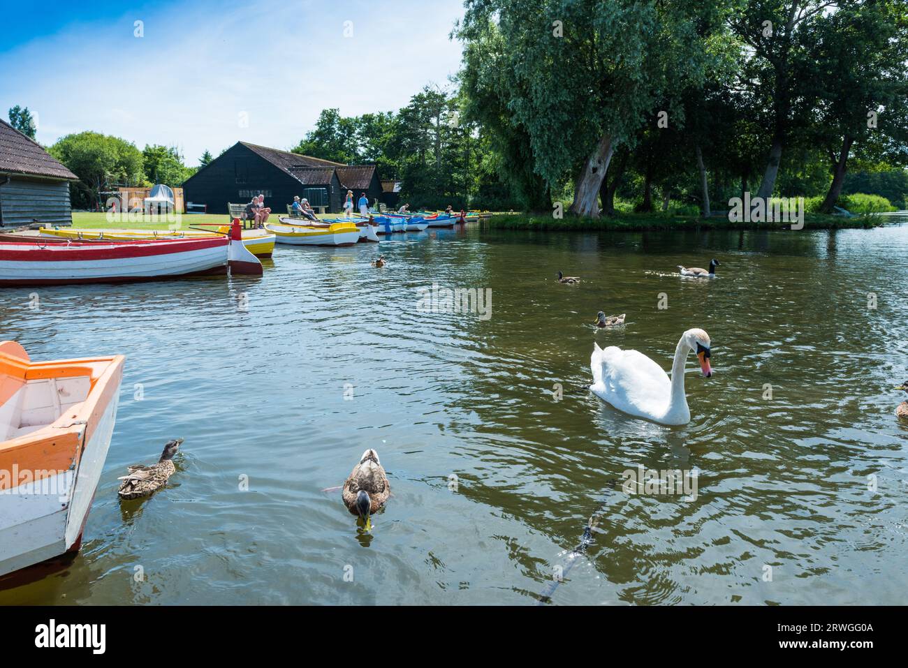 Thorpeness Meare Stockfoto