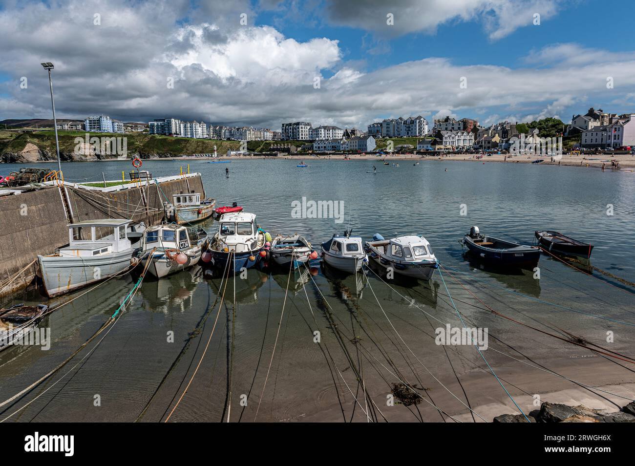 Port Erins Bay Stockfoto