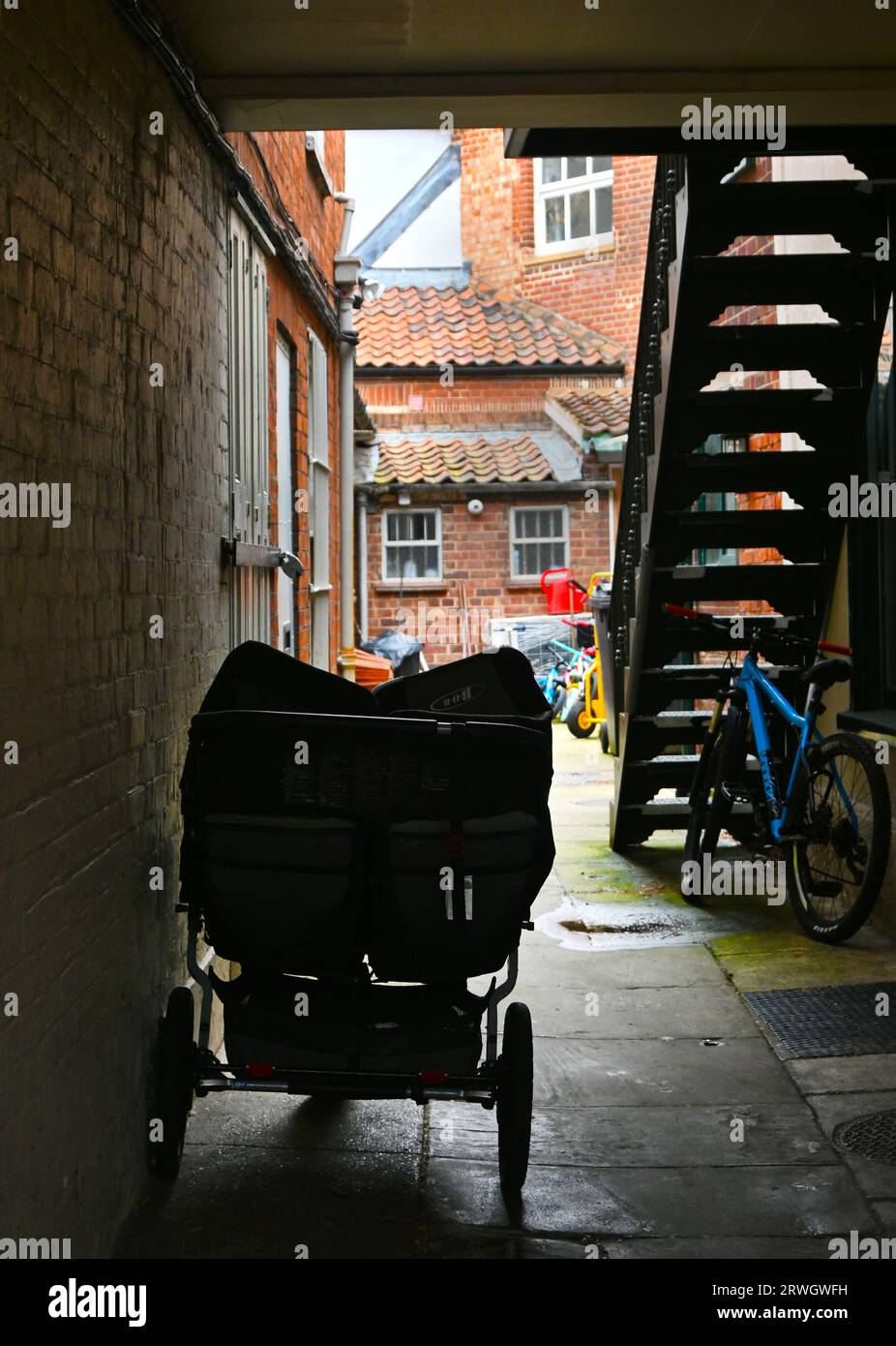 Gasse, norwich Stockfoto