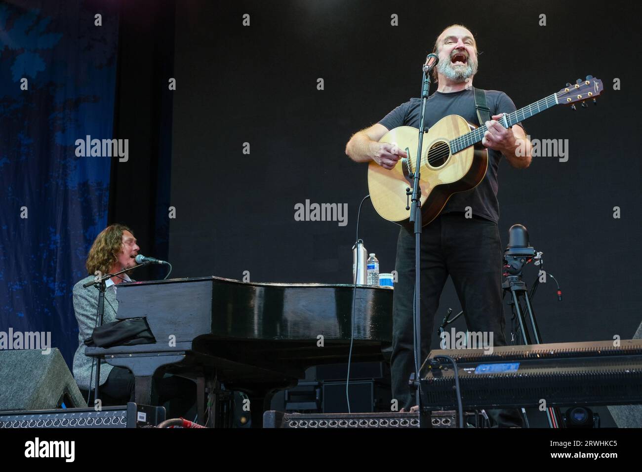 Wilson & Wakeman beim Cropredy Festival am 10. August 2023 Stockfoto