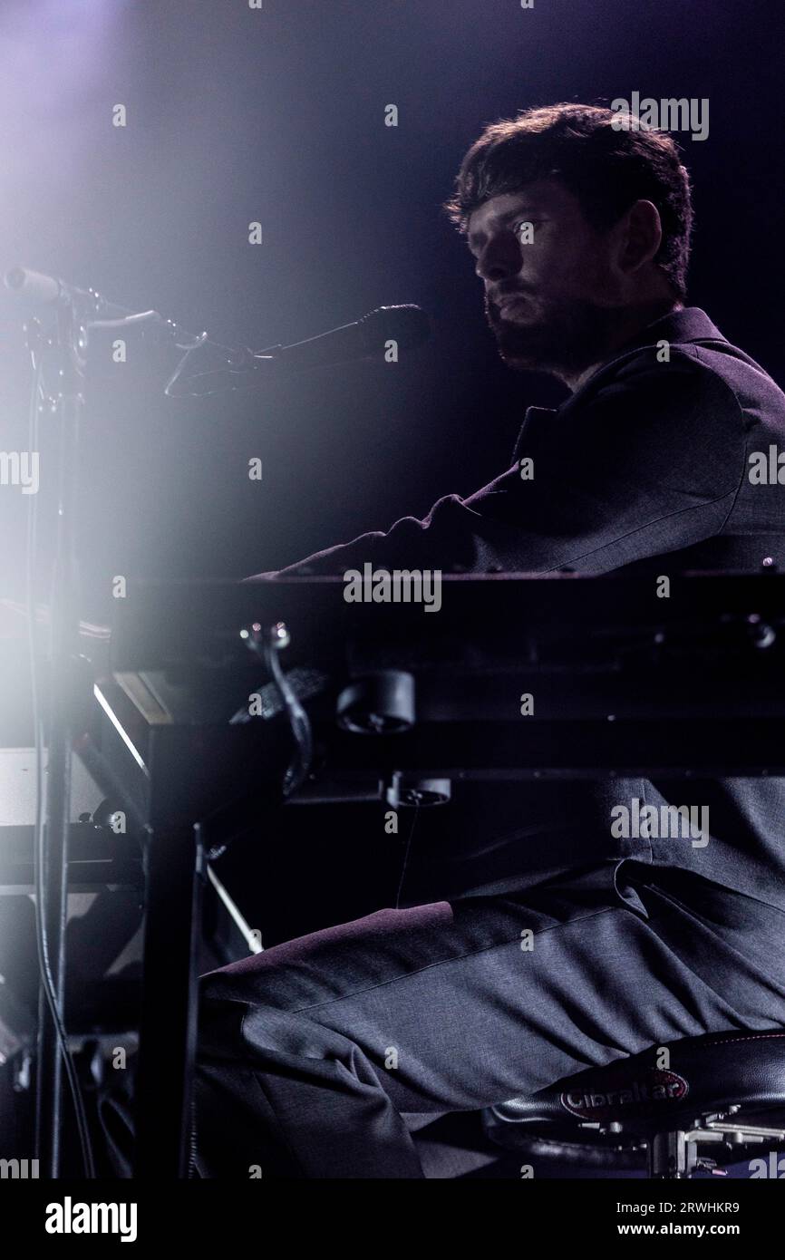 Mailand, Italien. September 2023. MAILAND, ITALIEN – 18. SEPTEMBER: James Blake tritt am 18. September 2023 bei der Fabrique Milan in Mailand auf. (Foto: Roberto Finizio/NurPhoto) Credit: NurPhoto SRL/Alamy Live News Stockfoto