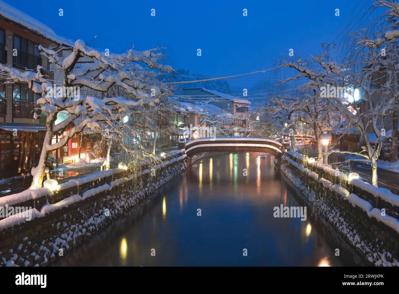 Kinosaki Hot Spring Town Stockfoto