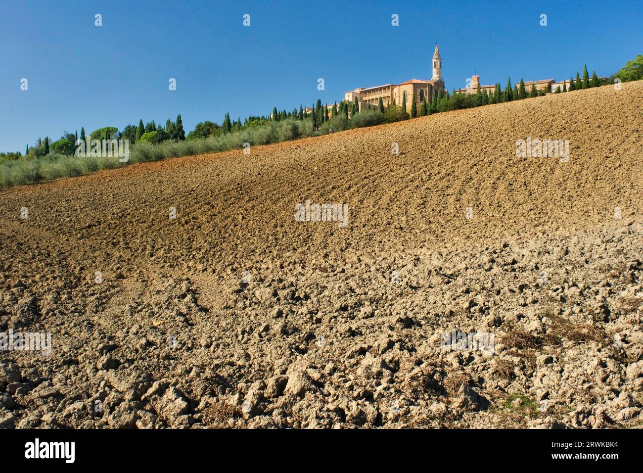 Pienza auf Kreta, Toskana Stockfoto