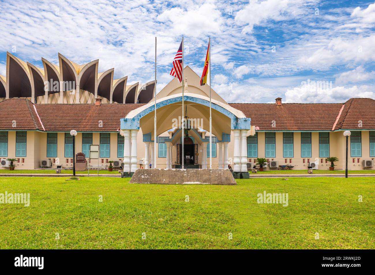 Das Museum für islamisches Erbe befindet sich in Kuching, Sarawak, Borneo, Malaysia. Stockfoto