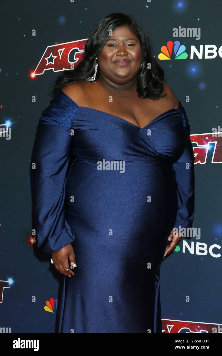 September 2023, Pasadena, CA, USA: LOS ANGELES - SEP 19: Lachune at the America's Got Talent Season 18 Live Show Red Carpet at the Hotel Dena am 19. September 2023 in Pasadena, CA (Credit Image: © Kay Blake/ZUMA Press Wire) NUR REDAKTIONELLE VERWENDUNG! Nicht für kommerzielle ZWECKE! Stockfoto