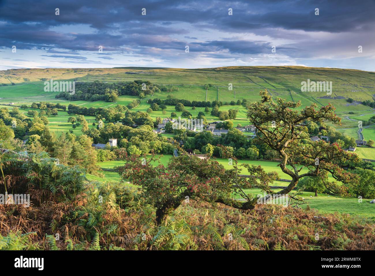 Arncliffe Village, Littondale, The Yorkshire Dales, UK Stockfoto