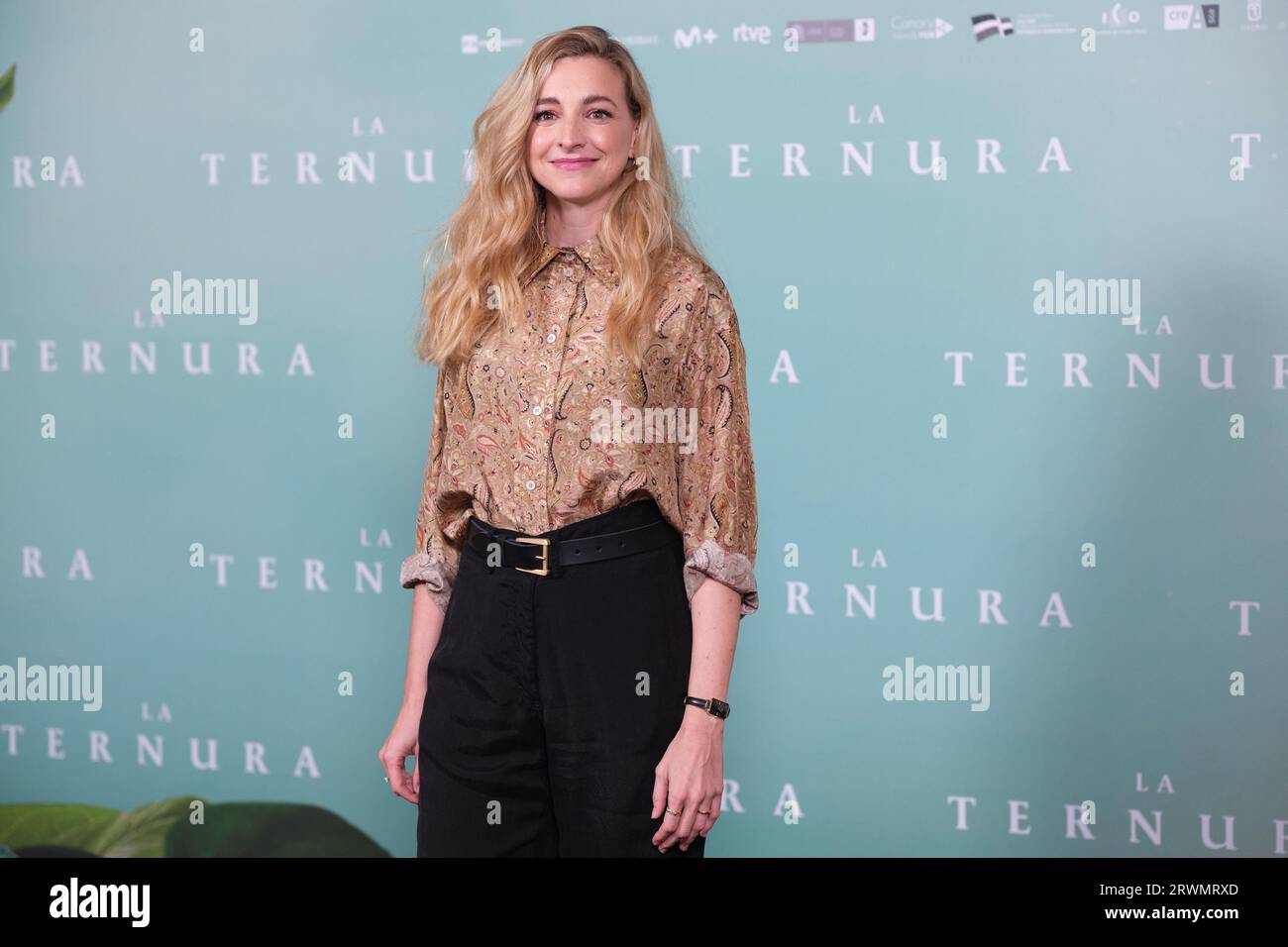 Anna Moliner nimmt am 20. September 2023 am Fototermin „La Ternura“ im Hotel URSO in Madrid, Spanien, Teil. Stockfoto