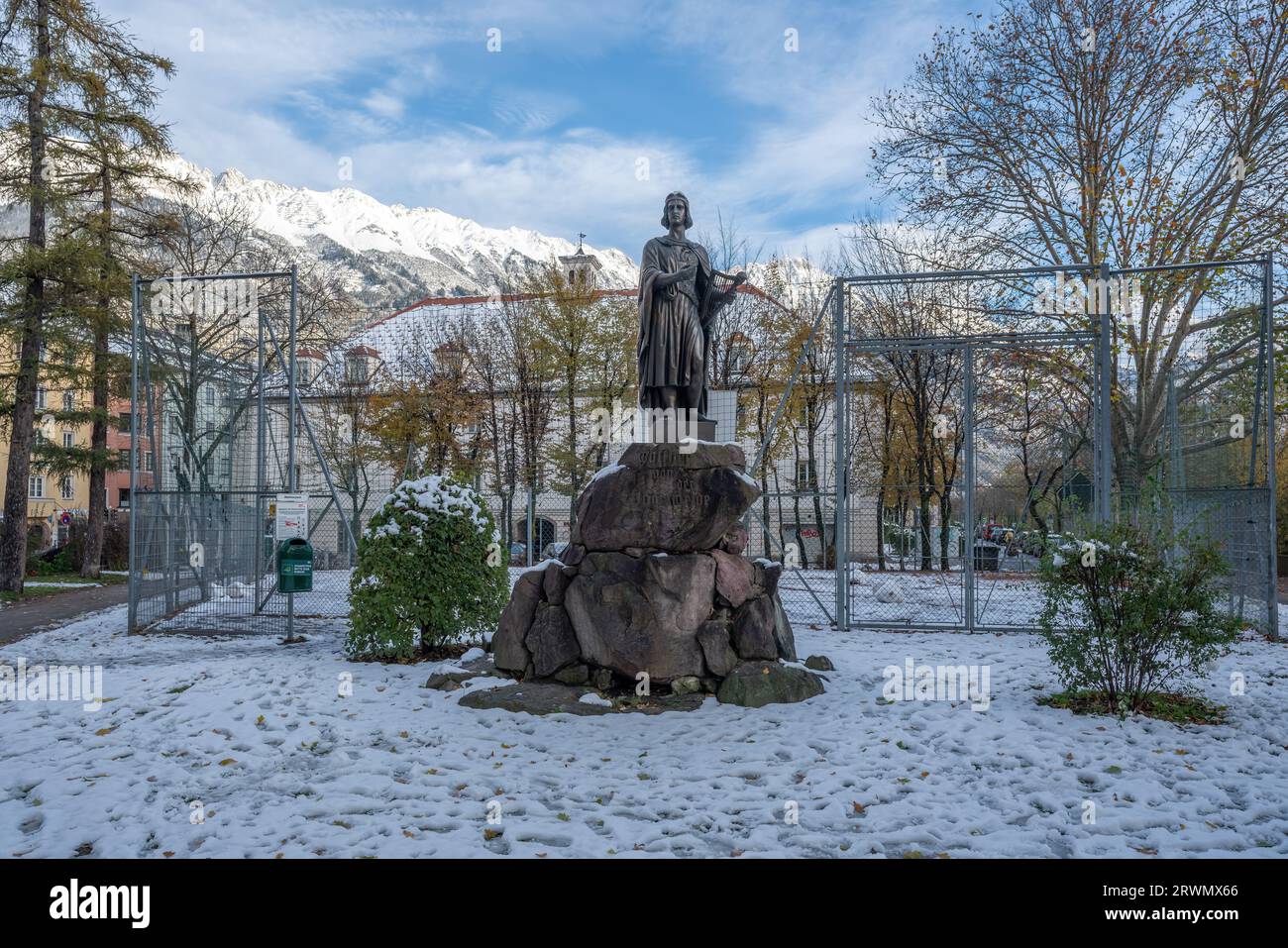 Denkmal walther von der vogelweide -Fotos und -Bildmaterial in hoher