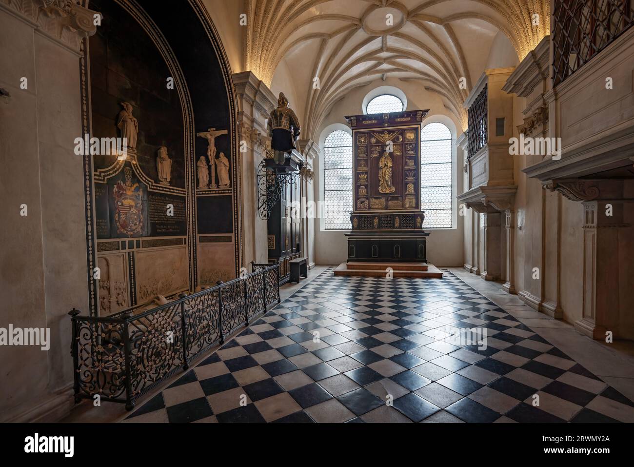 Grab von Erzherzog Ferdinand II. In der Silbernen Kapelle - Hofkirche - Innsbruck, Österreich Stockfoto