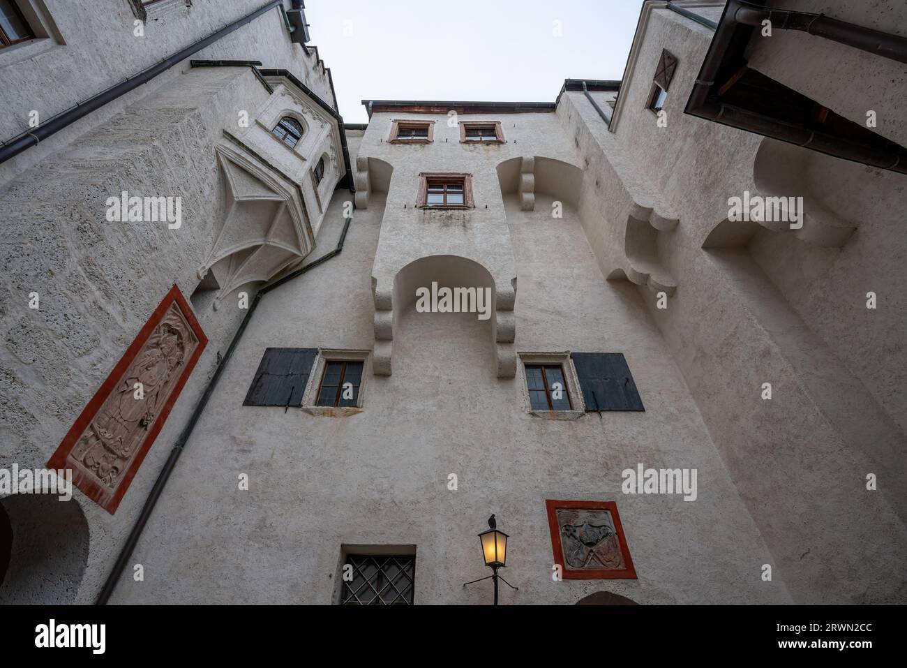 Inneres der Festung Hohensalzburg - Salzburg, Österreich Stockfoto
