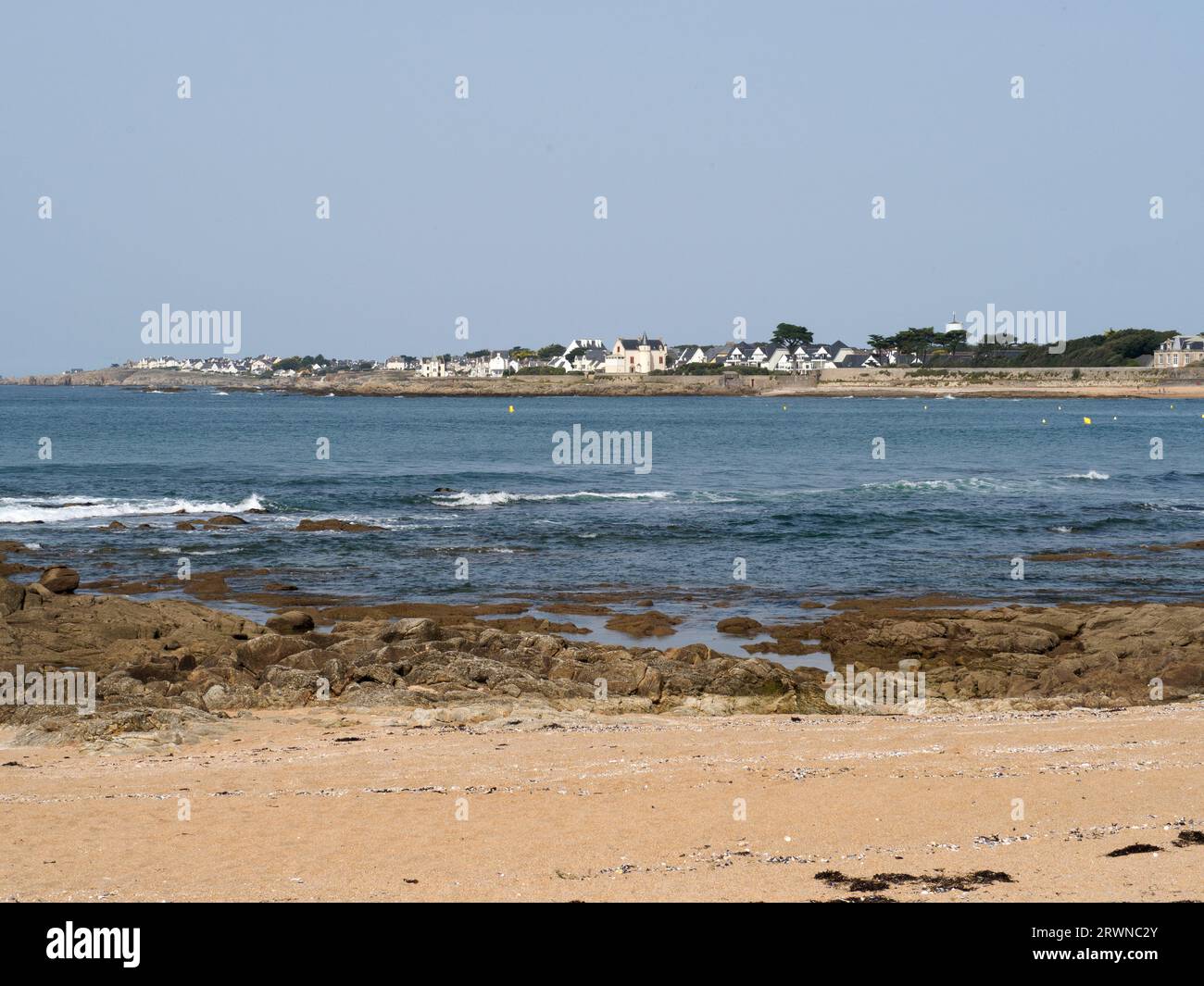 Baie de la Barriere, Batz sur Mer, Südbretagne Stockfoto