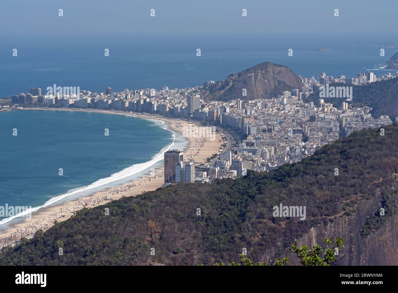 Rio de Janeiro, die Stadt, die Stadt Stockfoto