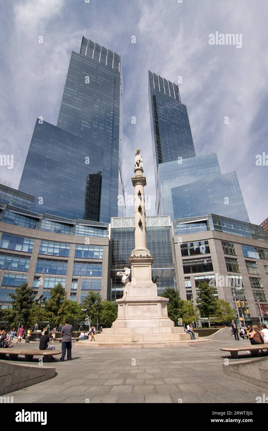 Columbus Circle, New York City Stockfoto