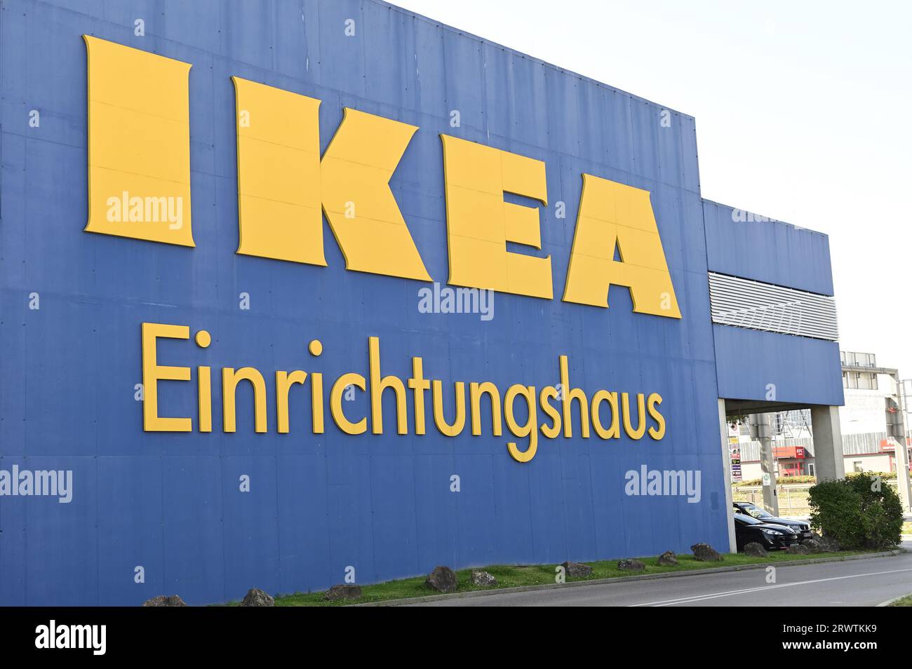 Wien, Österreich. IKEA Möbelgeschäft Stockfoto