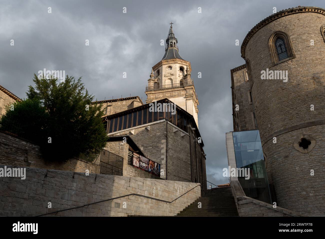 Centro de Vitoria, País Vasco Stockfoto