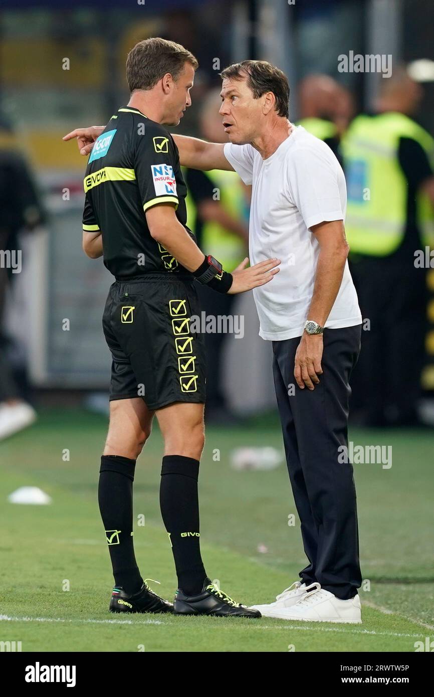 Frosinone, Italien. August 2023. Bild von links nach rechts