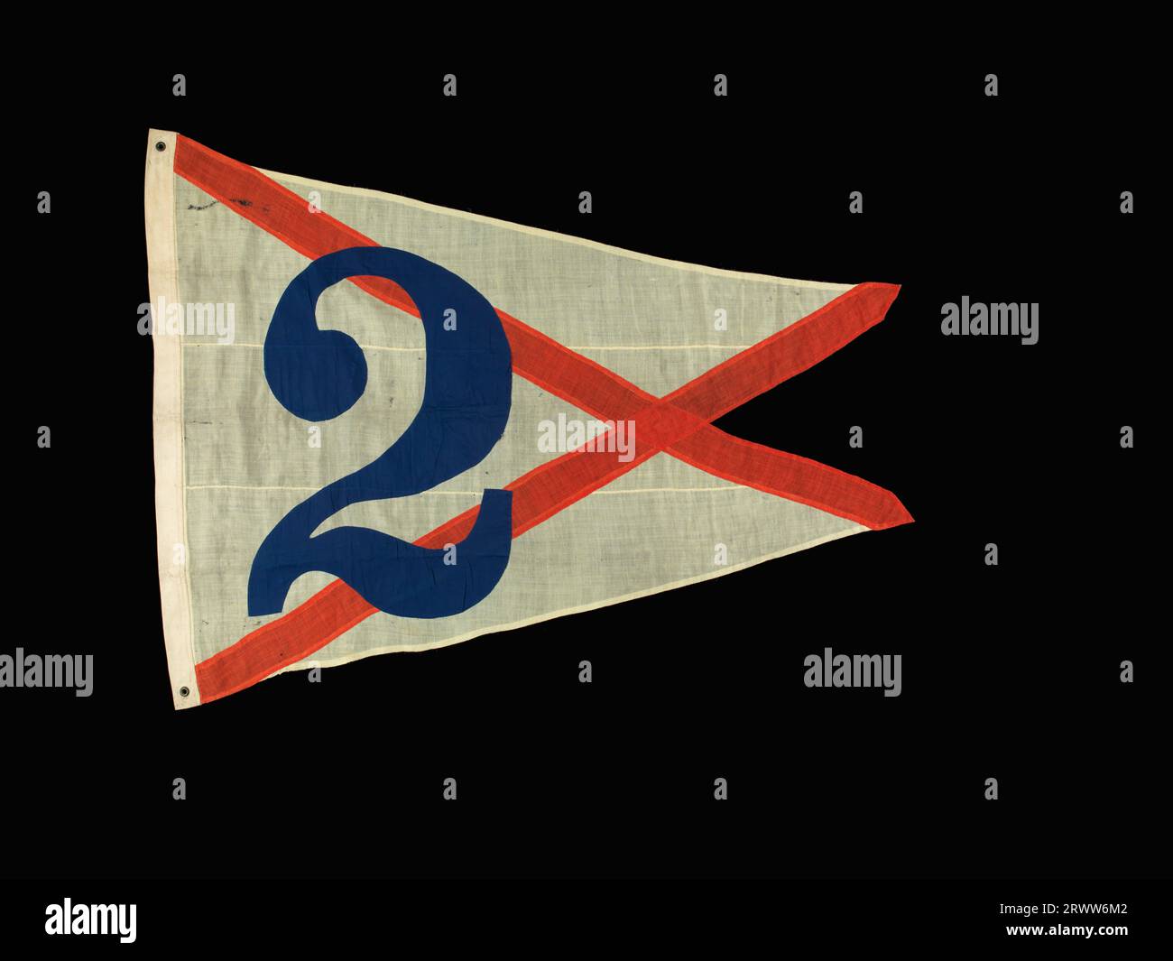 Die Flagge, Chief Quartermaster, 2. Armeekorps. AF*25263D.. Stockfoto