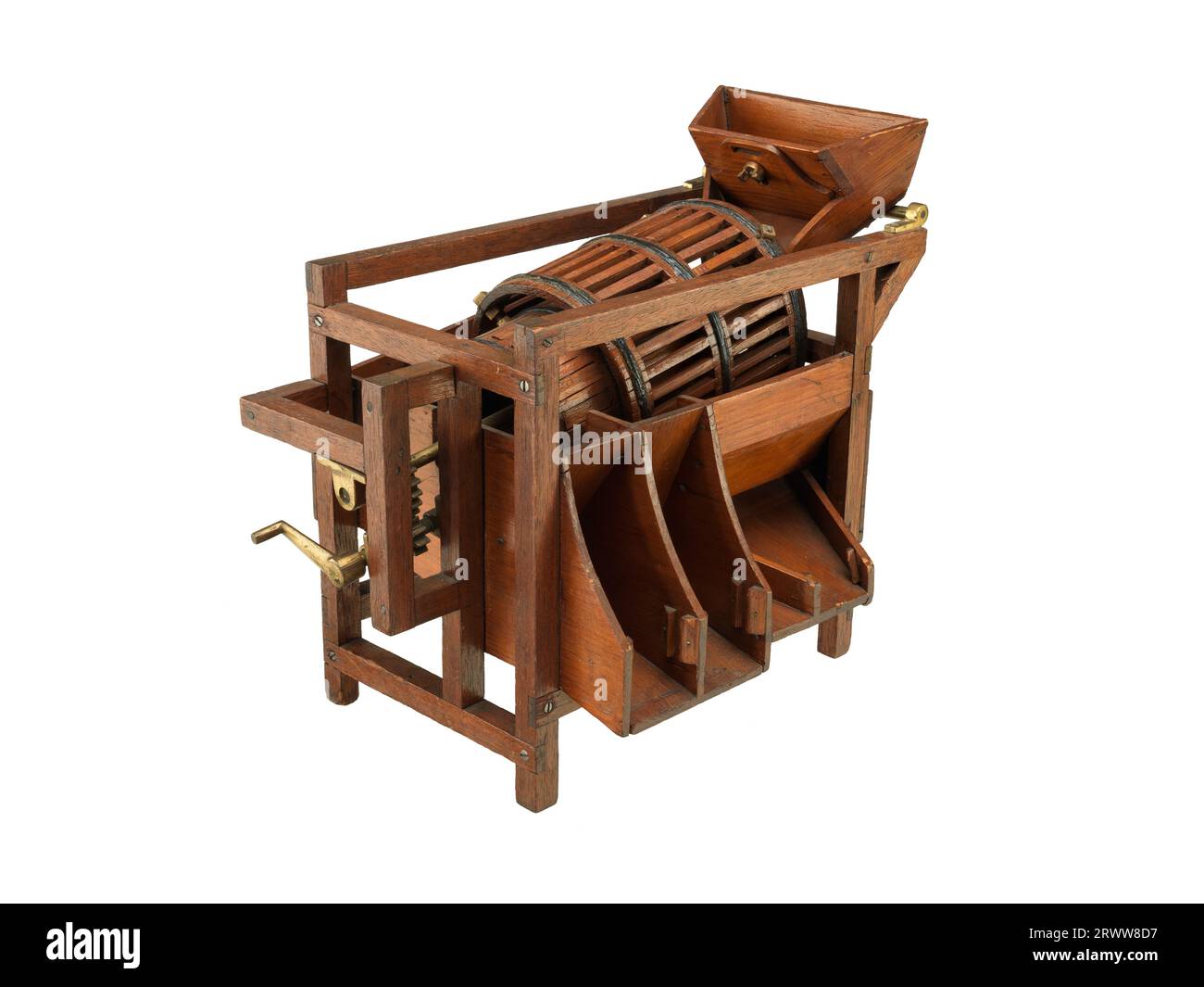 Patentmodell. Gemüsesorter, Heinz, 1879, Patent-Nr. 212000. AG*212000. Stockfoto