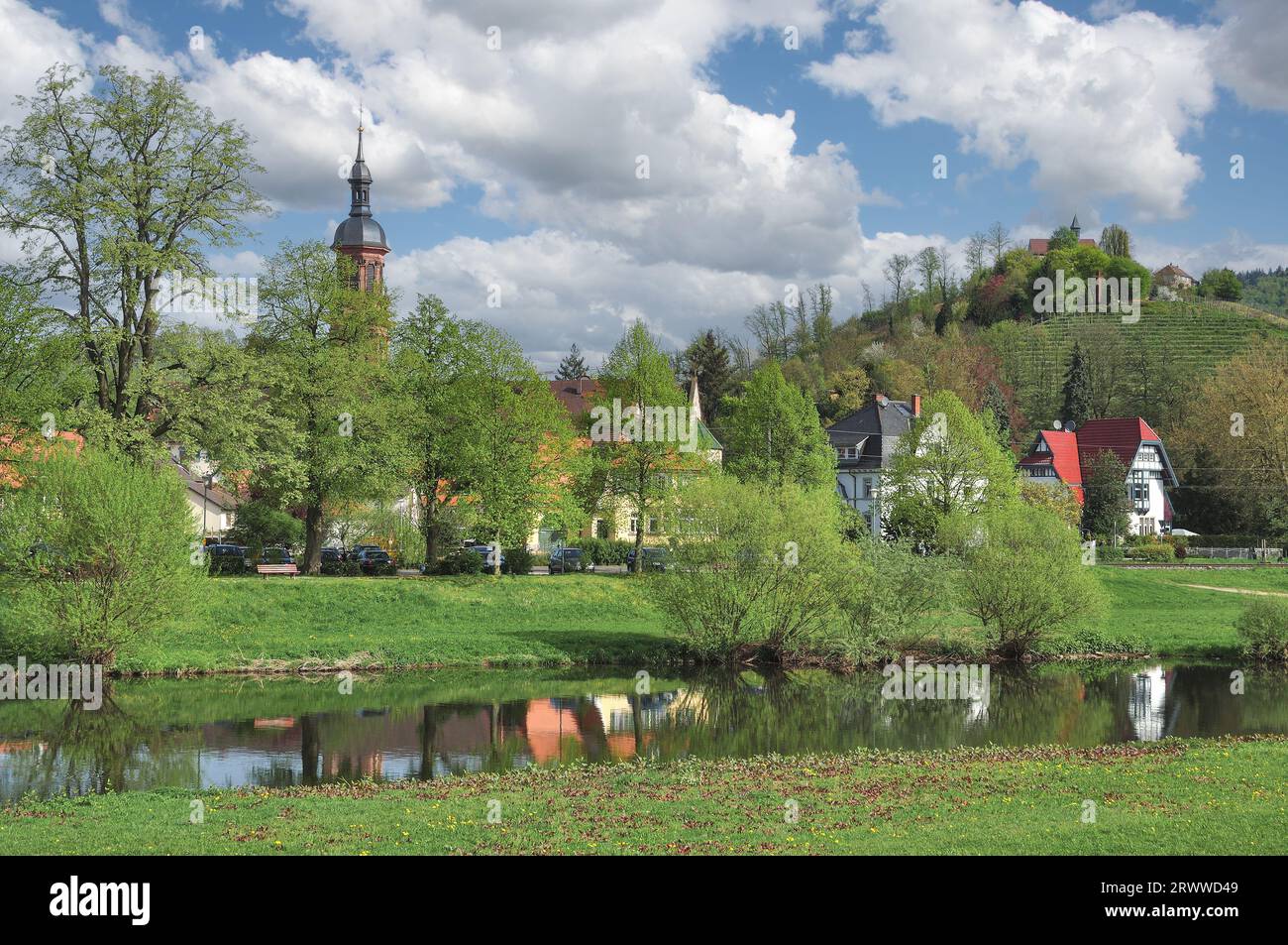 Dorf Gengenbach an der Kinzig im Schwarzwald, Deutschland Stockfoto