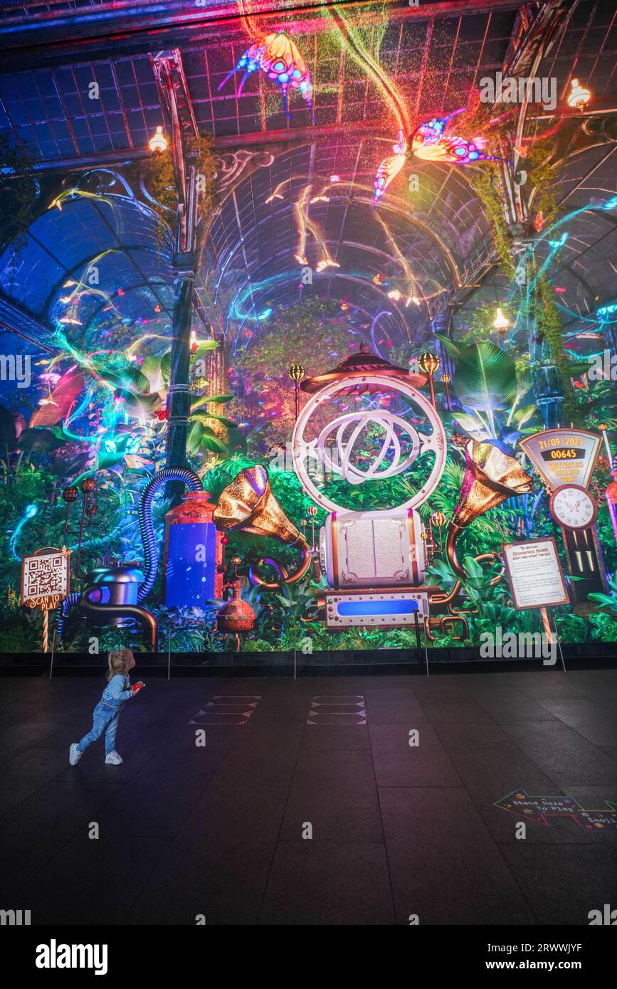 London UK. 21. September 2023. Der Schmetterlingspfad ist eine