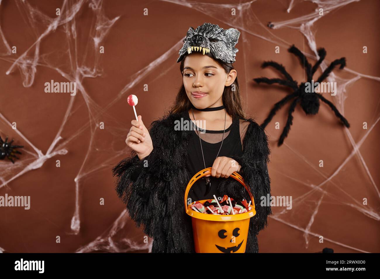 10 Stück Mini Halloween Kürbis-Eimer Mit Griff – Süßigkeiten-Eimer, 7 Cm, Partydekoration